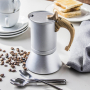 Kawiarka aluminiowa ciśnieniowa AMBITION NORDIC - kafetiera na 3 filiżanki espresso (3 tz)