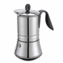 GAT Lady Inox 6 filiżanek espresso (6 tz) - kawiarka stalowa ciśnieniowa
