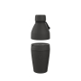 KEEPCUP Helix Thermal Kit M Black 530 ml - kubek / butelka termiczny z 2 pokrywkami ze stali nierdzewnej