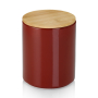 KELA Cady 1,7 l czerwony - pojemnik na żywność ceramiczny
