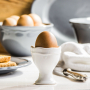 Kieliszek na jajko ceramiczny JULIETTE BIAŁY