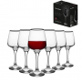 Kieliszki do czerwonego wina szklane FLORINA SEVILLA 400 ml 6 szt.