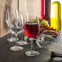 Kieliszki do wina czerwonego szklane KROSNO BASIC GLASS 350 ml 6 szt.