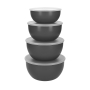 KITCHENAID Universal 4 szt. - miski kuchenne z pokrywkami