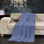 Koc z mikrofibry DECOKING HENRY INDIGO GRANATOWY 220 x 240 cm
