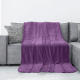 Koc z mikrofibry TYLER VIOLET FIOLETOWY 220 x 240 cm