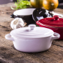 Kokilka / Naczynie do zapiekania ceramiczne AXENTIA MINI BIAŁE 0,25 l