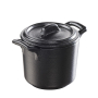 REVOL Belle Cuisine Noir 50 ml czarna – kokilka / naczynie do zapiekania porcelanowe