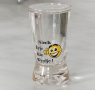 Kieliszki do wódki szklane PICIE NA WESOŁO 25 ml 6 szt. 