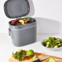 OXO Good Grips Compost 6,6 l grafitowy - kompostownik kuchenny / kosz do segregacji śmieci BIO plastikowy