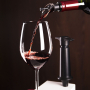 VACU VIN Wine czarny 2 szt. - korki próżniowe z nalewakiem do wina plastikowe