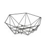 Kosz na owoce druciany metalowy TADAR DECO 26,5 x 23,5 cm