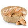 Koszyk na chleb i pieczywo polirattanowy FLORINA LOTUS 39,5 x 39,5 cm