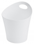 KOZIOL Pottichelli L biały 21 x 19,5 cm - koszyk do przechowywania plastikowy
