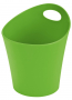 KOZIOL Potichelli L zielony 21 x 19,5 cm - koszyk do przechowywania plastikowy
