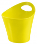 KOZIOL Pottichelli M żółty 16,2 x 15 cm - koszyk do przechowywania plastikowy