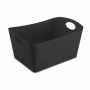 KOZIOL Boxxx L czarny - pojemnik łazienkowy plastikowy