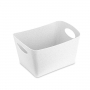 KOZIOL Boxxx S biały - pojemnik łazienkowy plastikowy
