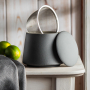 Kubek ceramiczny z zaparzaczem i pokrywką BELLA FIORE 375 ml