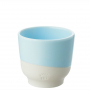 REVOL Color Lab 80 ml błękitny – kubek do espresso porcelanowy