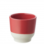 REVOL Color Lab 80 ml czerwony – kubek do espresso porcelanowy