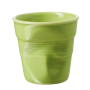 REVOL Froisses Werbena 80 ml zielony – kubek do espresso porcelanowy