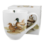 Kubek duży porcelanowy DUO ANIMALS PTASI ŚWIAT KACZKI 1000 ml