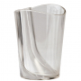 QUALY Flip Cup transparentny - kubek łazienkowy na szczoteczki akrylowy 