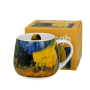 Kubek porcelanowy baryłka DUO ART GALLERY TERRACE AT NIGHT BY V. VAN GOGH 430 ml