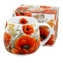 Kubek porcelanowy baryłka DUO FIVE O'CLOCK MAKI 430 ml