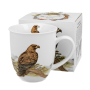 Kubek porcelanowy DUO ANIMALS PTASI ŚWIAT ORZEŁ PRZEDNI 400 ml