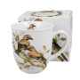 Kubek porcelanowy DUO ANIMALS PTASI ŚWIAT SÓJKI ZWYCZAJNE 400 ml
