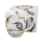 Kubek porcelanowy DUO ANIMALS PTASI ŚWIAT ZIMORODEK ZWYCZAJNY 400 ml