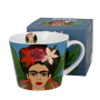 Kubek porcelanowy DUO ART GALLERY FRIDA MEXICAN ART BLUE 600 ml