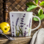 Kubek porcelanowy DUO CLASSIC LAVENDER 450 ml