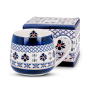 Kubek porcelanowy DUO ETNO INDIGO 430 ml