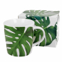 Kubek porcelanowy DUO MONSTERA 450 ml