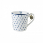 Kubek porcelanowy LAURA ASHLEY PETIT FLEUR BIAŁY 180 ml 