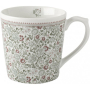 Kubek porcelanowy LAURA ASHLEY WILD CLEMATIS GROEN ROOD 300 ml