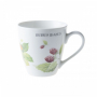 Kubek porcelanowy MARJOLEIN BASTIN POZIOMKA BIAŁY 460 ml