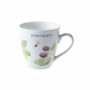 Kubek porcelanowy MARJOLEIN BASTIN POZIOMKA BIAŁY 300 ml