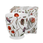Kubek porcelanowy na stopce DUO THE SECRET GARDEN FLOWER MEADOW 510 ml