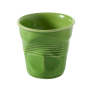 REVOL Froisses 180 ml zielony – kubek porcelanowy