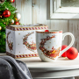 Kubek świąteczny DUO SANTA ON SLEIGH 1000 ml
