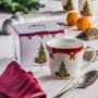 Kubek świąteczny na prezent DUO CHOINKA 460 ml