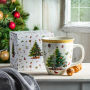 Kubek świąteczny na prezent DUO CHRISTMAS TREE 2 650 ml