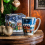 Kubek świąteczny porcelanowy DUO CHRISTMAS CITY 350 ml