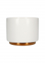 FELLOW Monty Cappuccino biały 190 ml - kubek z podwójną ścianką ceramiczny