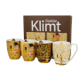 Kubki porcelanowe DUO ART GALLERY THE KISS BY GUSTAV KLIMT 350 ml 4 szt.