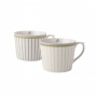 Kubki porcelanowe LAURA ASHLEY TEA STRIPE 300 ml 2 szt.